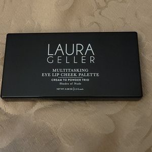 LAURA GELLER MULTITASKING EYE LIP CHEEK PALETTE!